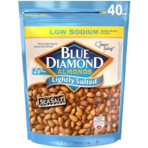 almonds low sodium
